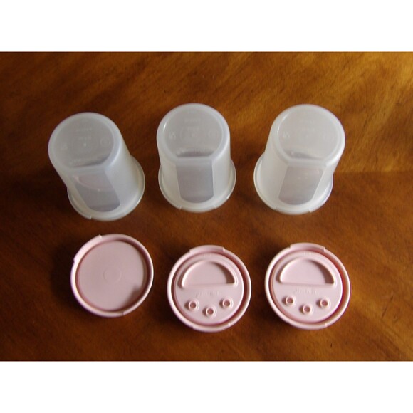 TUPPERWARE Modular Mates Pantry Lot 12x Containers w/Lids Pastel Pink - Picture 11 of 16